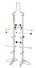 Wet Gear Sports Equipment Dryer Rack: Metal Locker Deluxe Model 